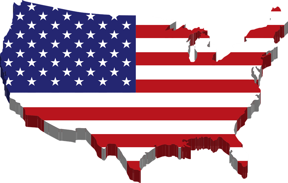 карта США